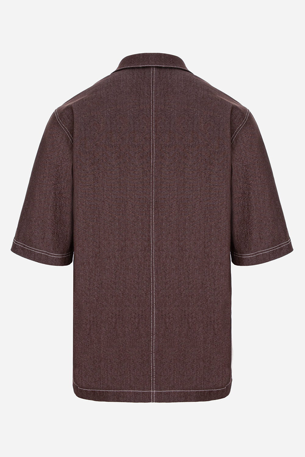 Six black denim Shirt