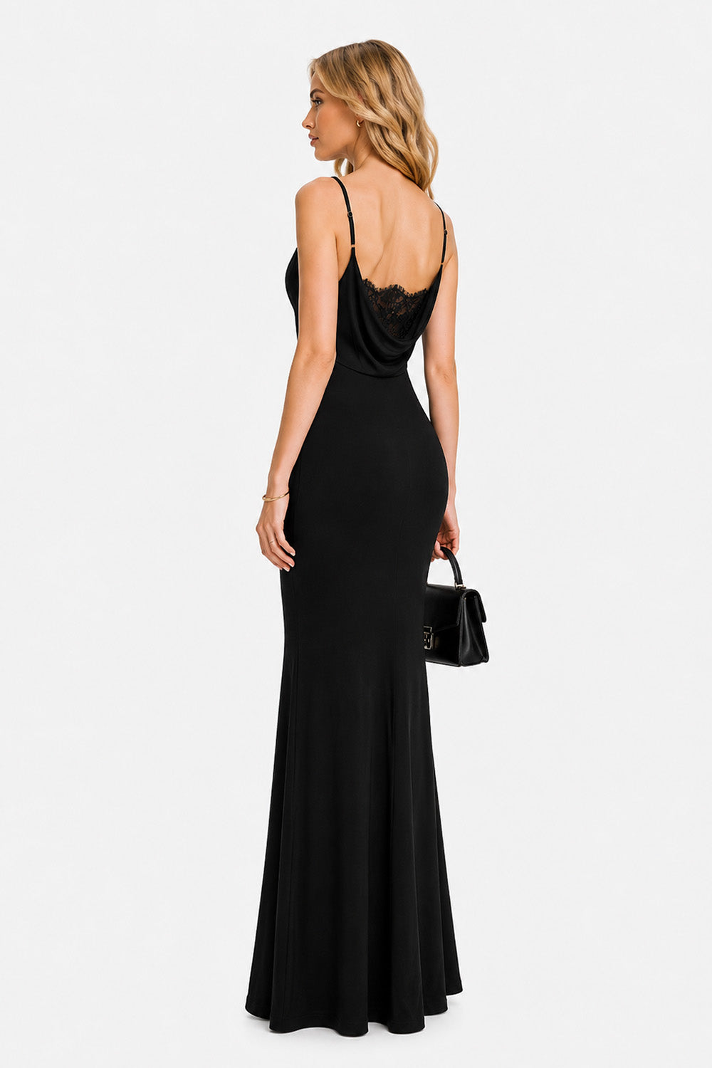 Riviera Maxi Black Dress