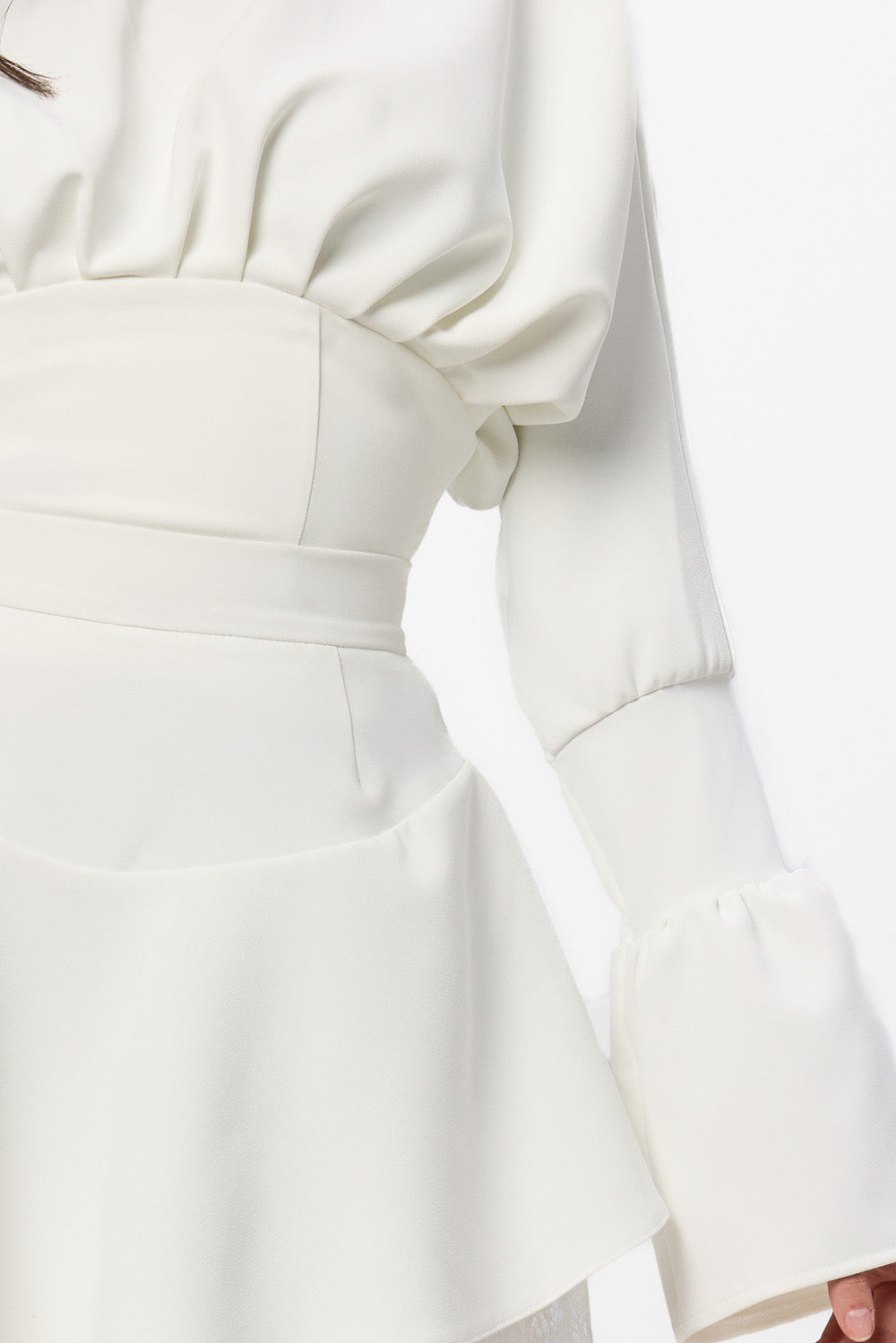Nyssa Cloth off-white Top