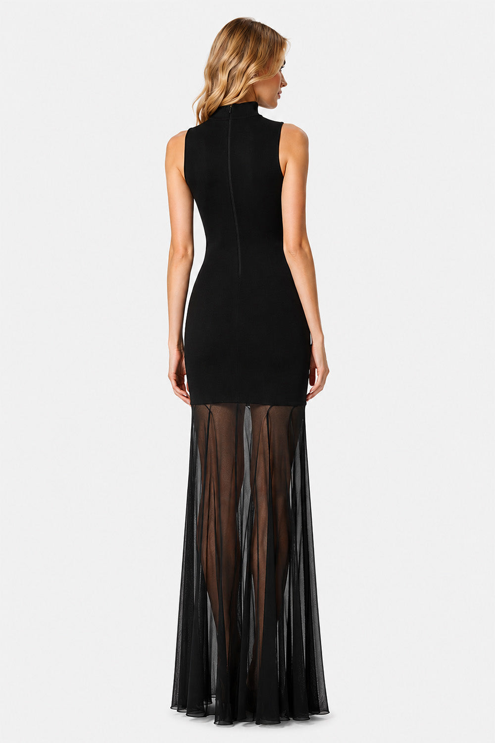 Sardinia Maxi Black Dress
