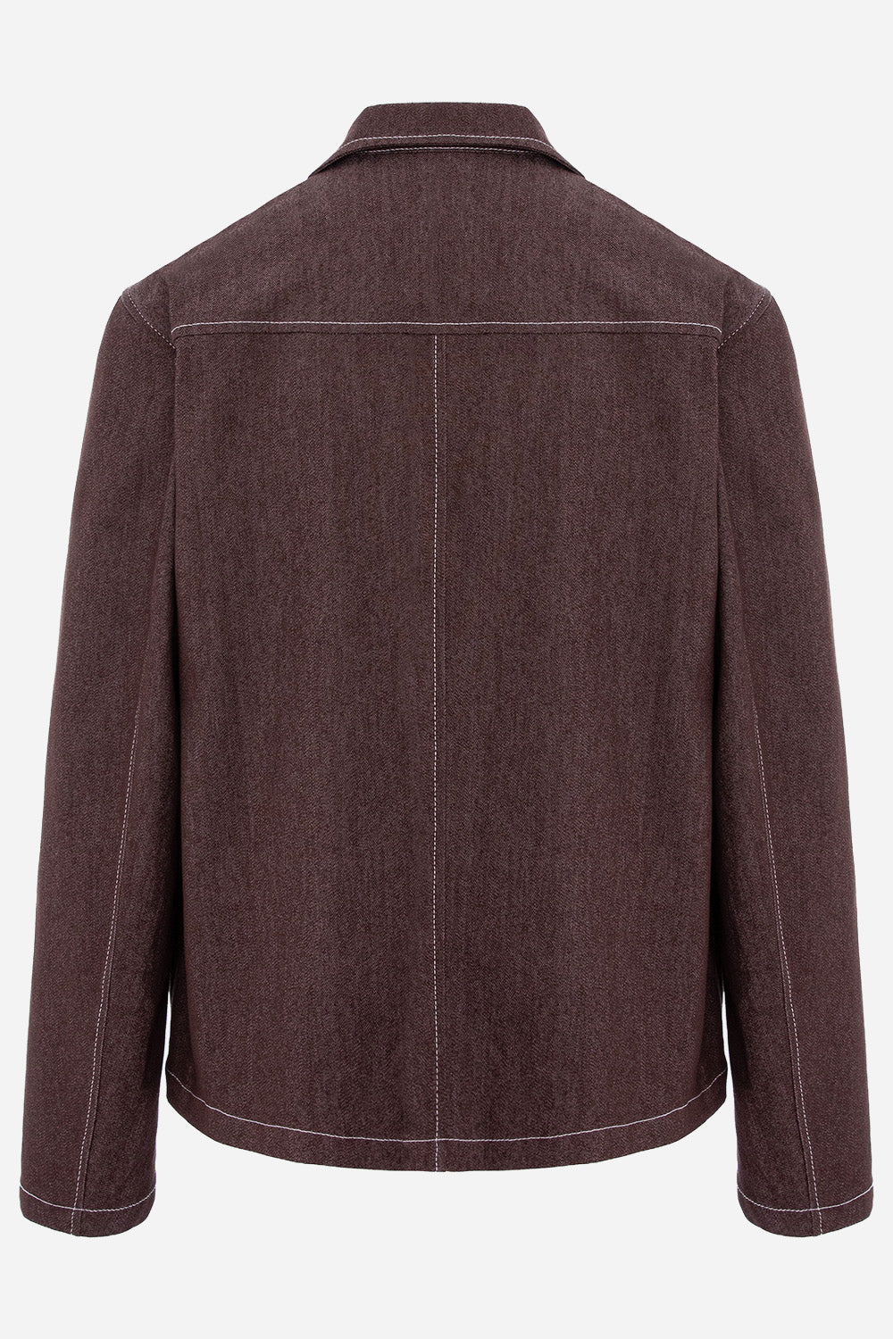 Six denim Brown Jacket