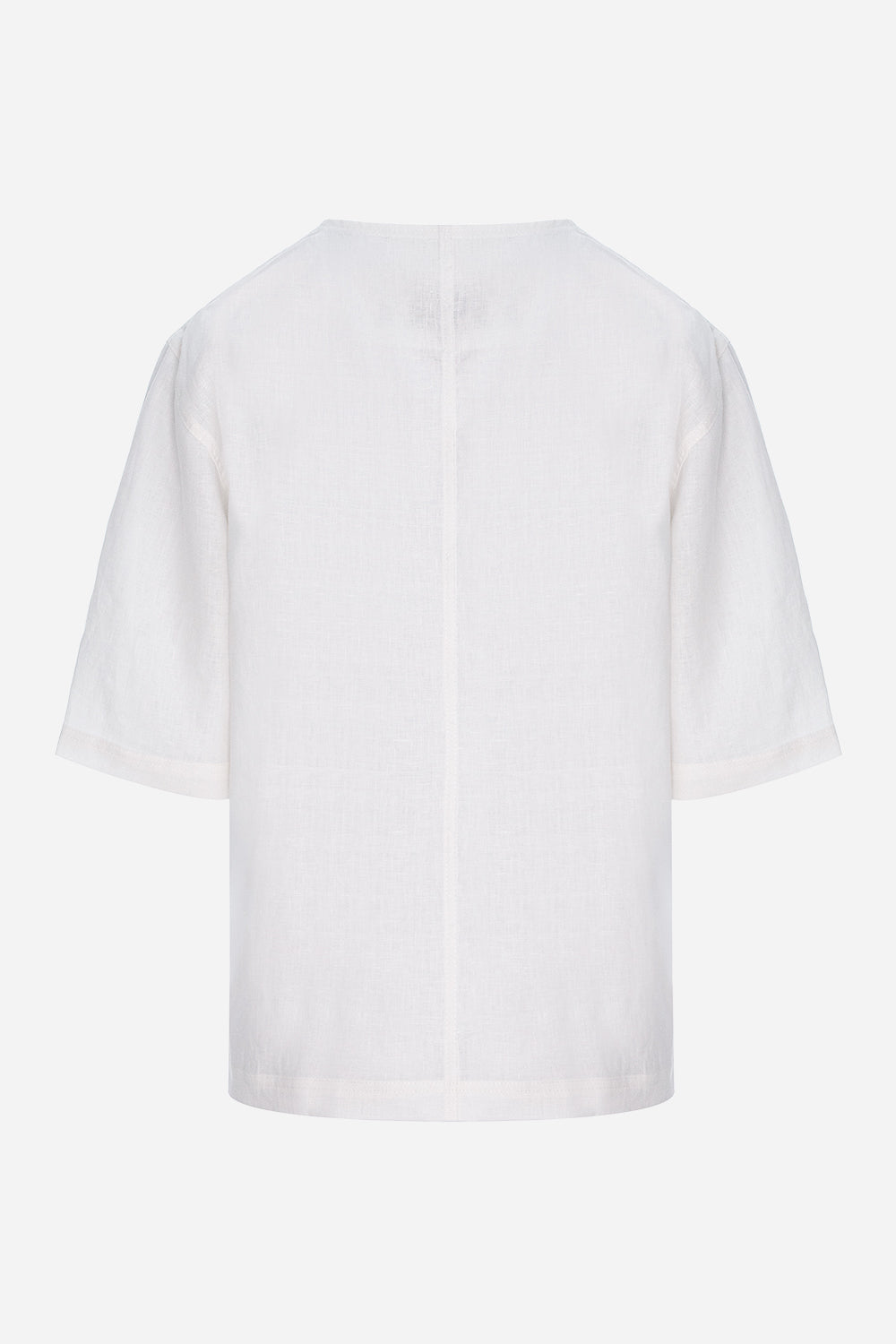 Tricou alb din in Thom