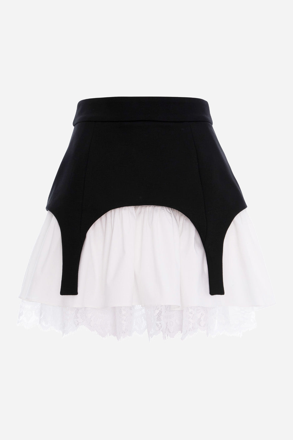 Fusta neagra cu portjartiere Black Swan