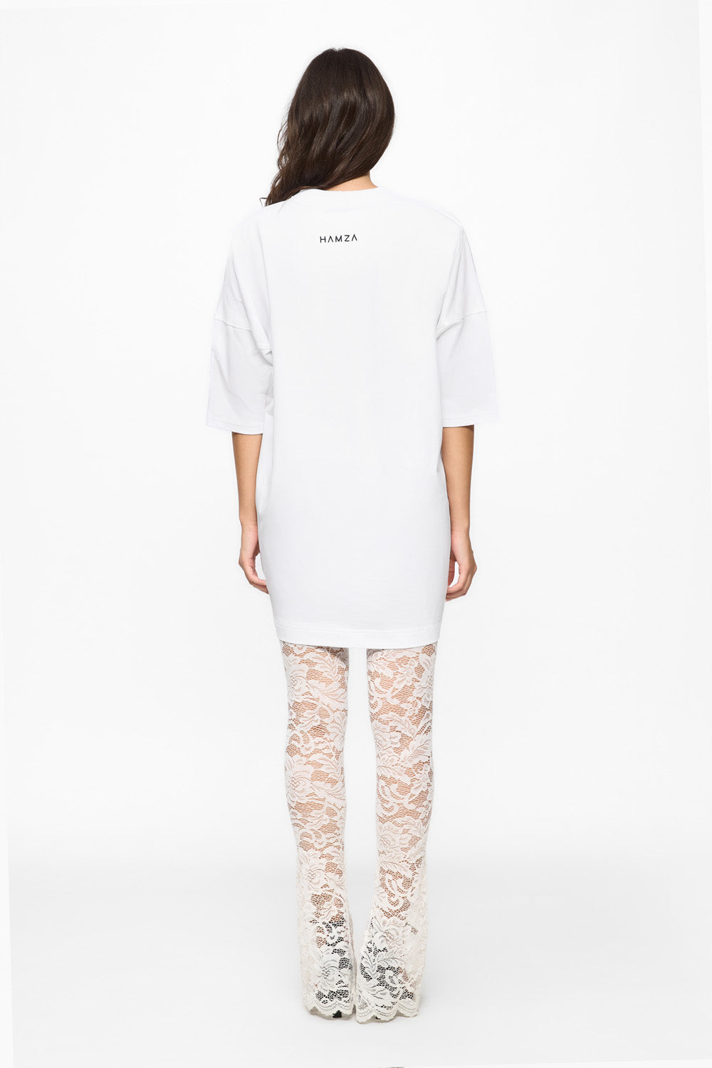Provocateur Printed White Dress