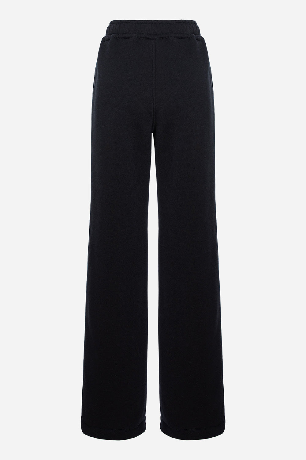Skipper Fleece Black Flared Pants