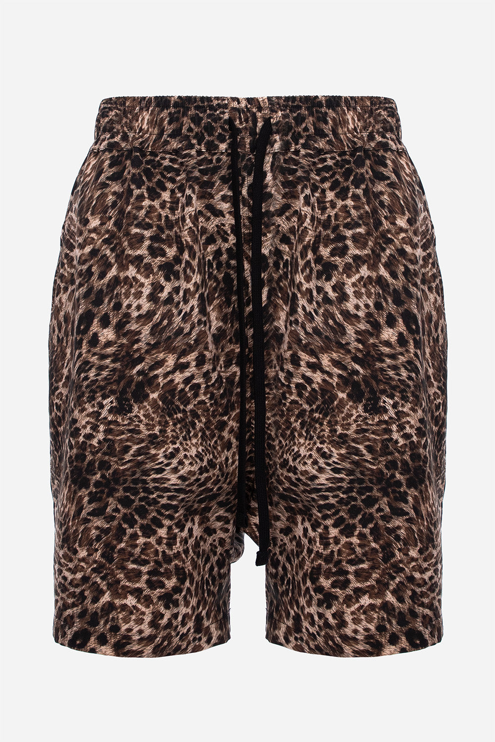 Goa Wild Brown Printed Shorts