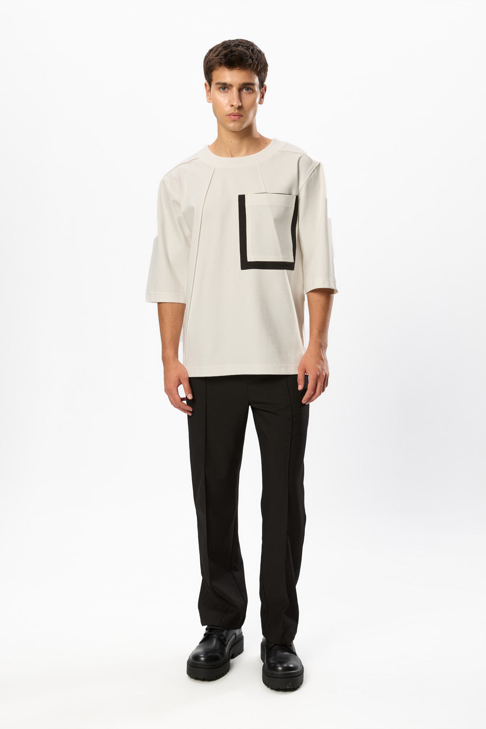 Tricou Off-White Omar Pocket