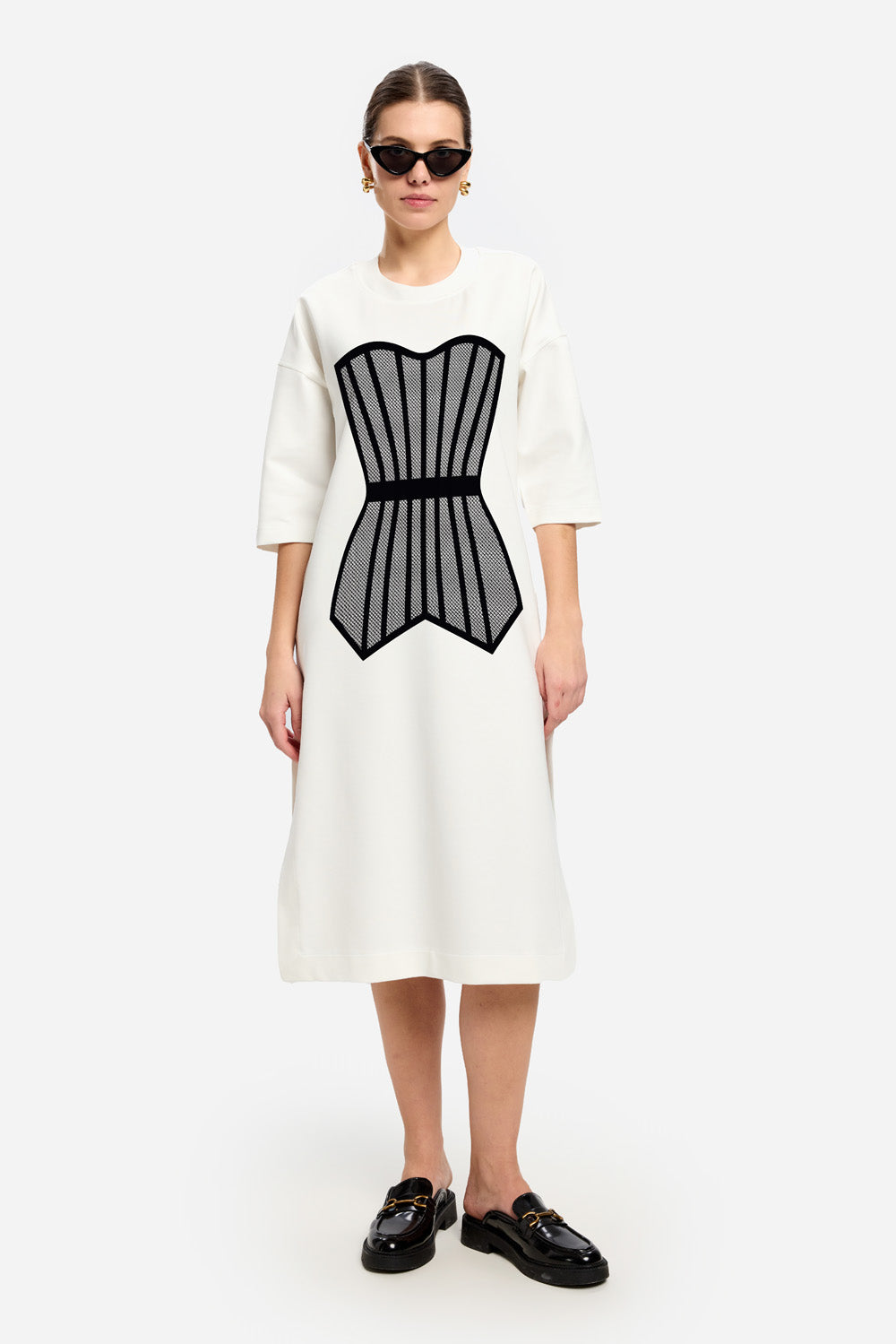 Sorento Maxi off-white dress