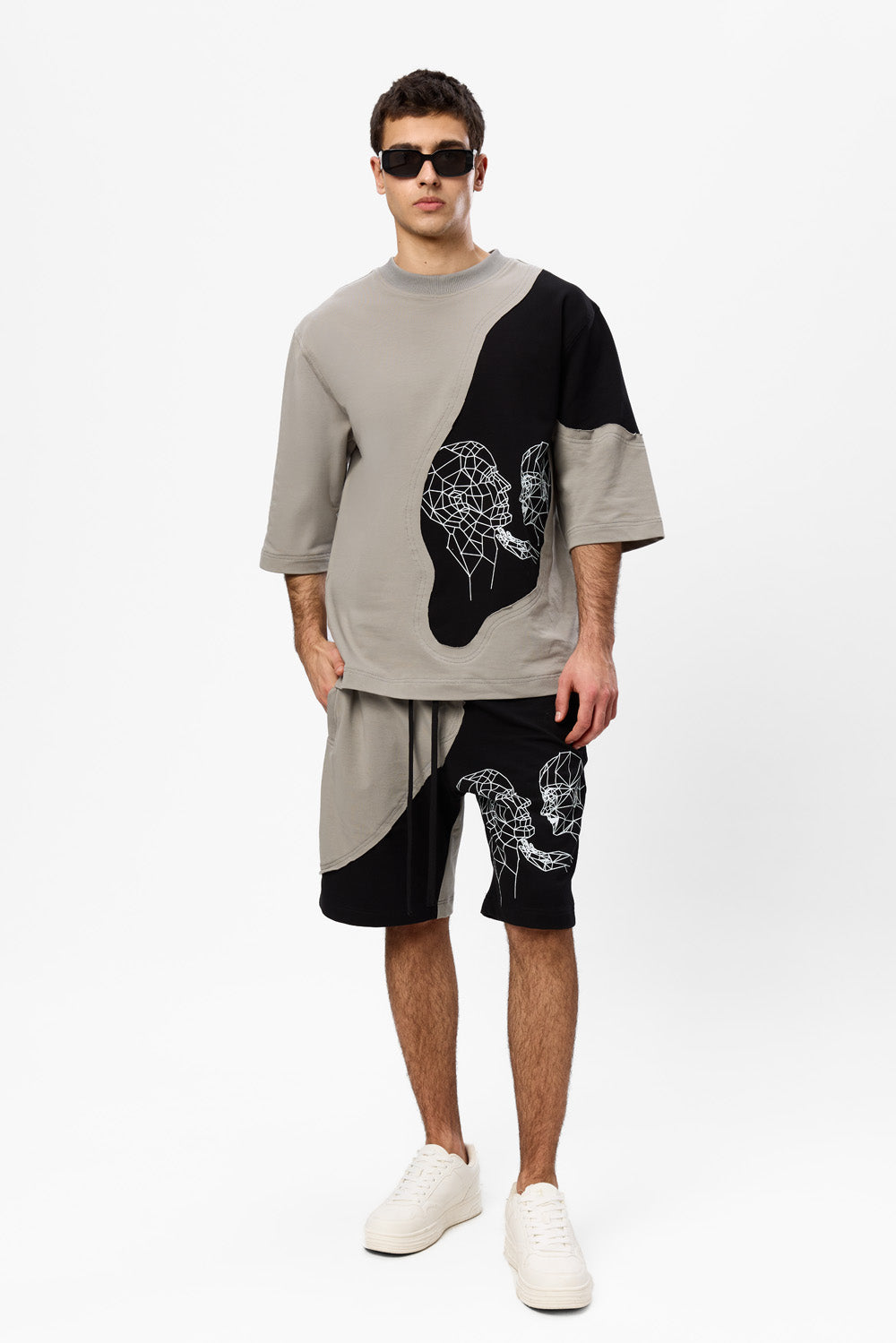 Zenith Printed Cotton Shorts