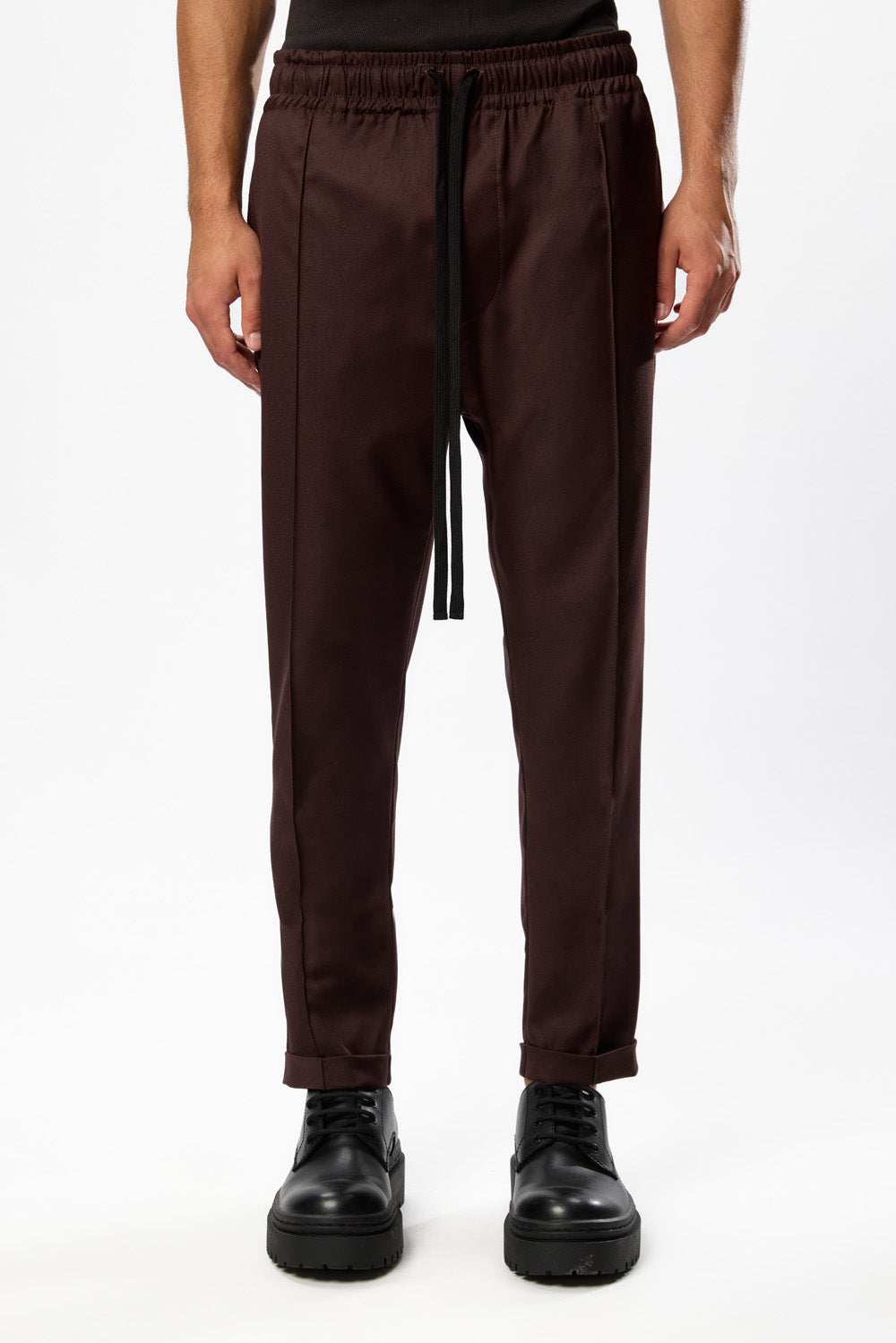 Pantaloni Burgundy Thom