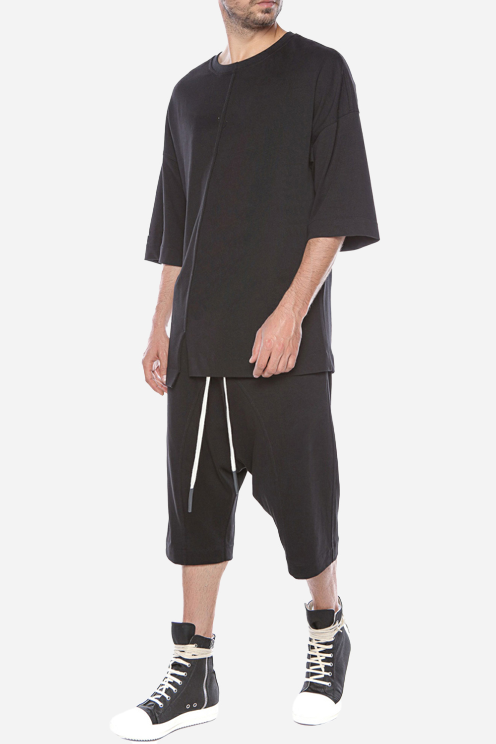 Tricou Ryk | Bărbați | Negru | Stil Modern & Elegant | Confort & Funcționalitate | Atelier Hamza