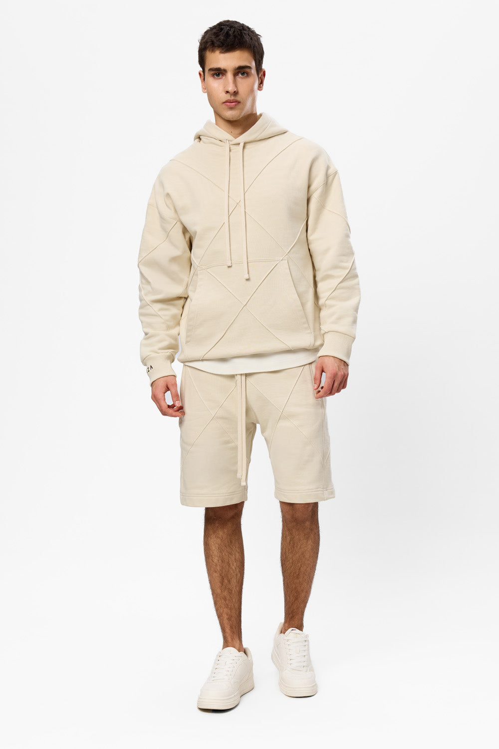 Diamond Vanilla Cotton Shorts