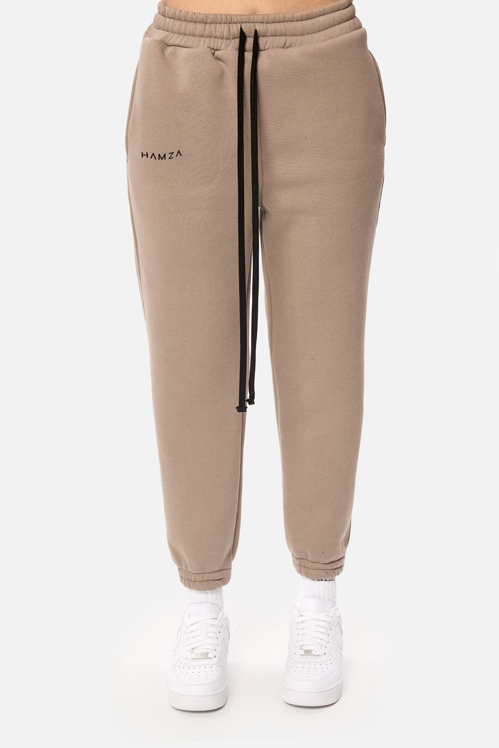 Pantalon flausat Blank V2 | Femei | Bej | Stil modern și elegant | Confort și funcționalitate | Atelier Hamza
