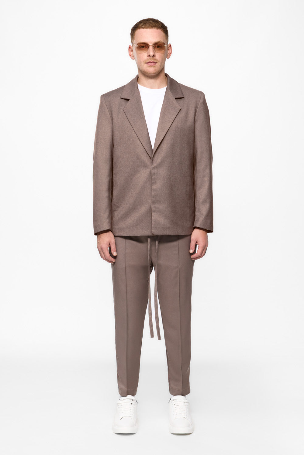 Pantaloni Bej din Stofa Thom V2