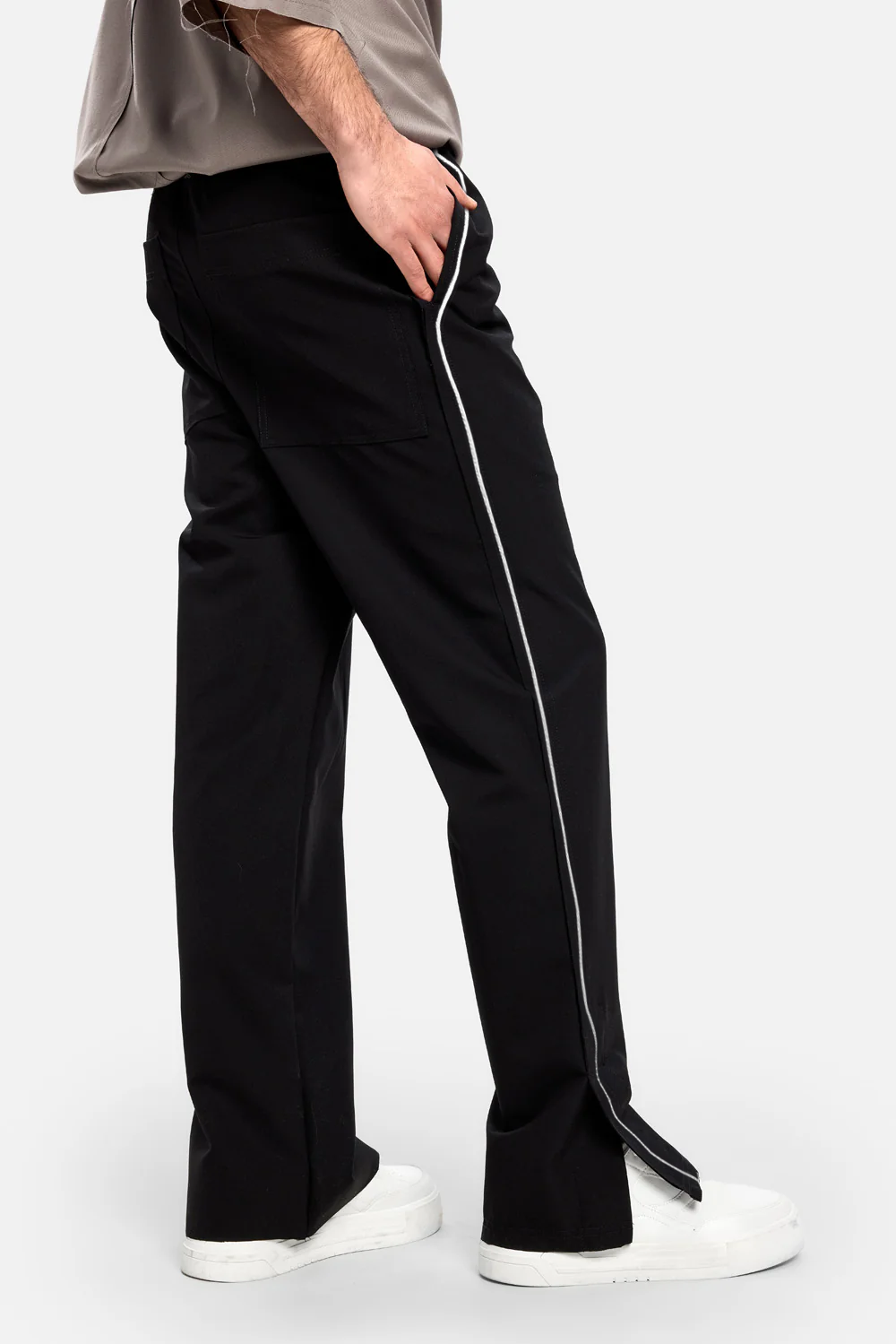 Rud black split pants