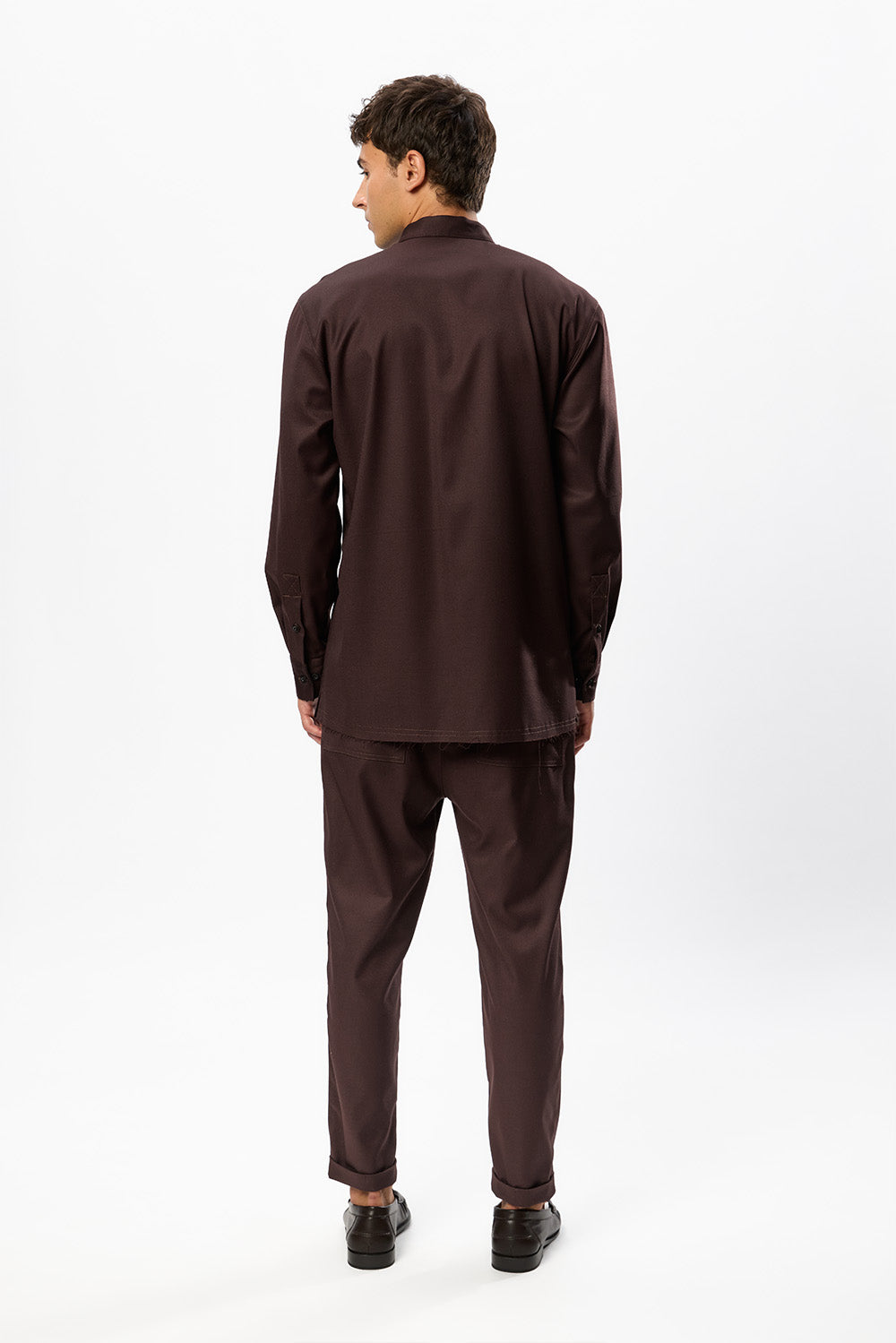 Pantaloni Burgundy Thom