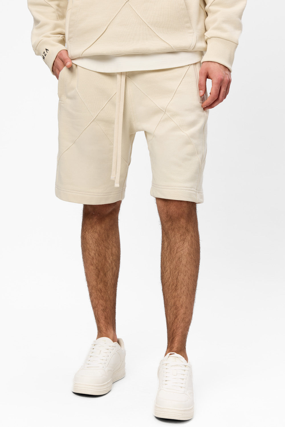 Diamond Black Cotton Shorts