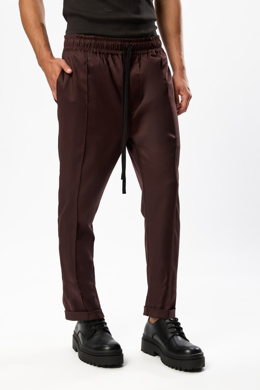 Pantaloni Burgundy Thom