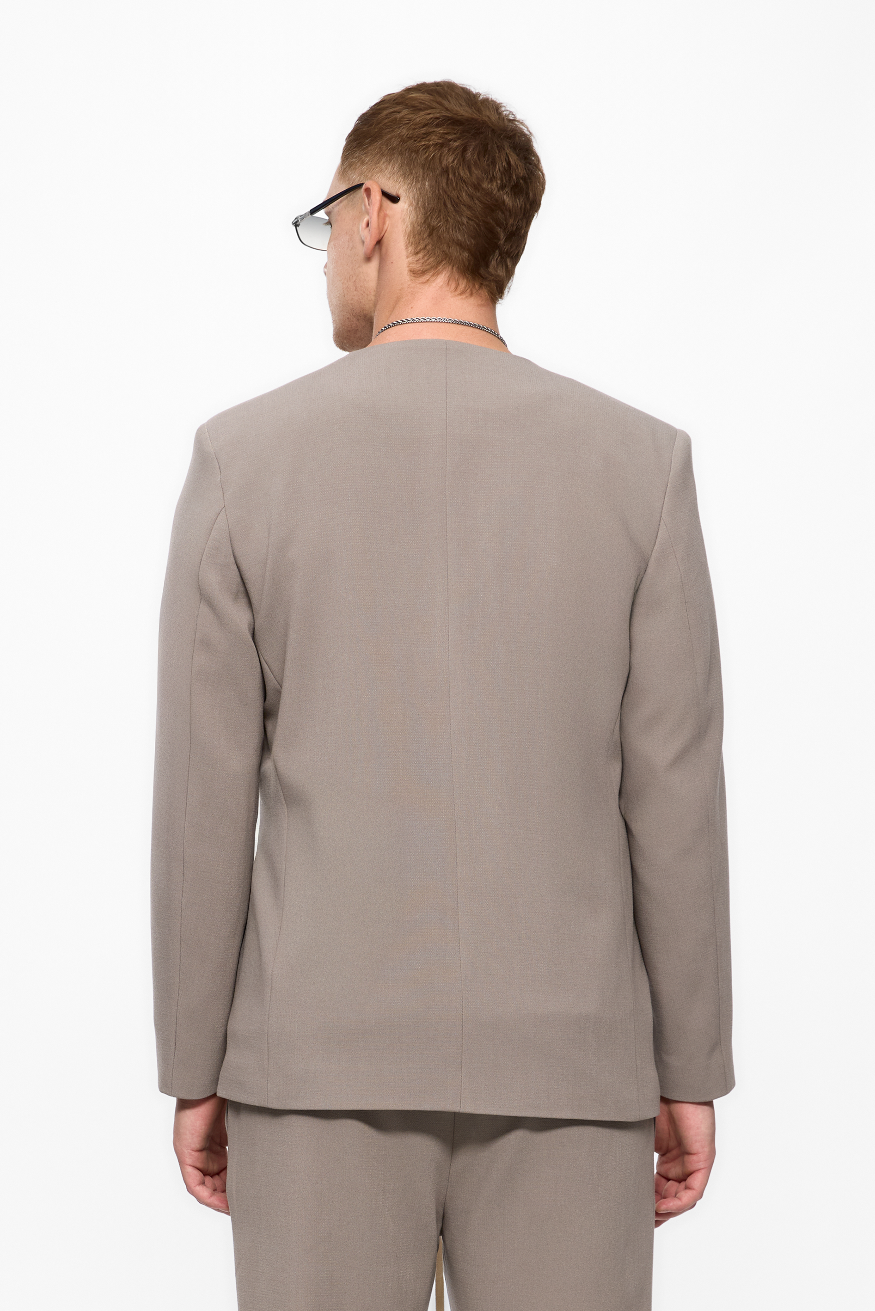 Cardigan 247 | Men | Beige | Modern & Elegant Style | Comfort & Functionality | Atelier Hamza