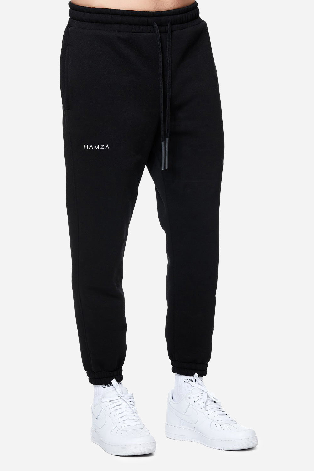 Pantaloni Osiris Flausati | Bărbați | Negru | Stil Modern & Elegant | Confort & Funcționalitate | Atelier Hamza