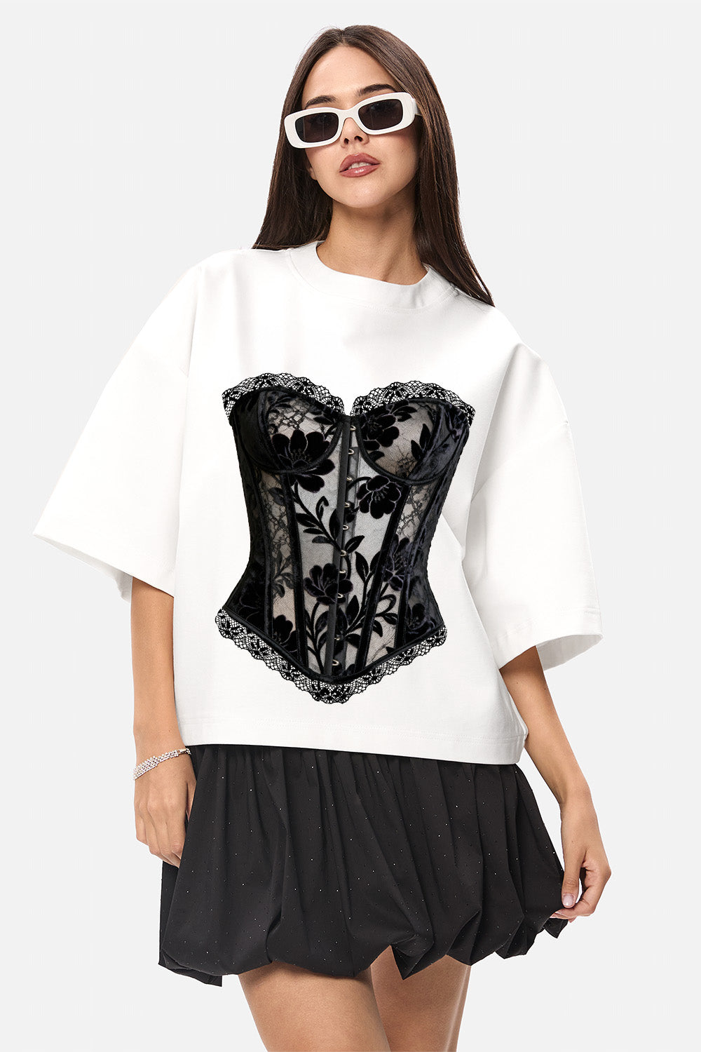 Couture printed Off-White T-Shirt