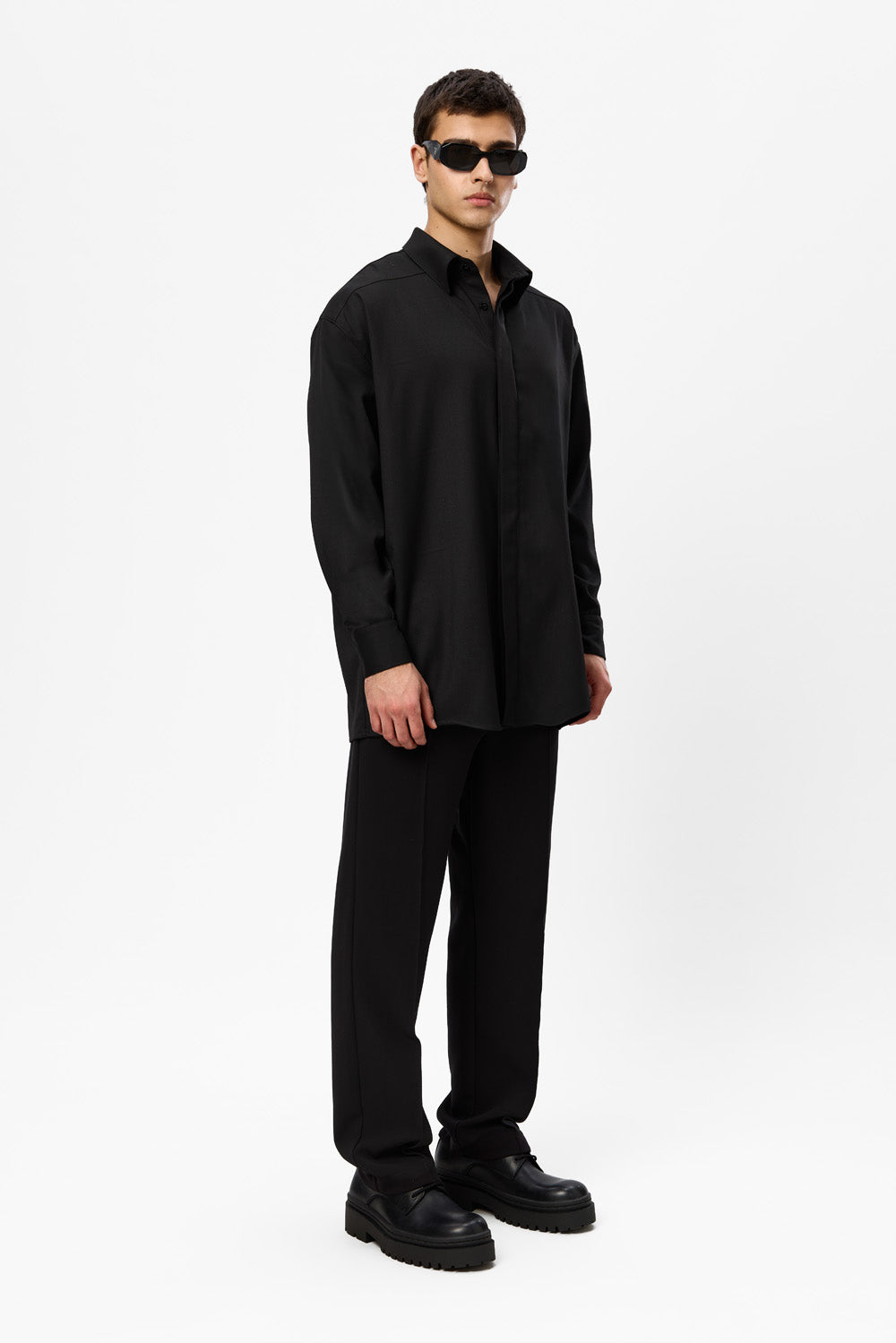247 A1 black cloth pants