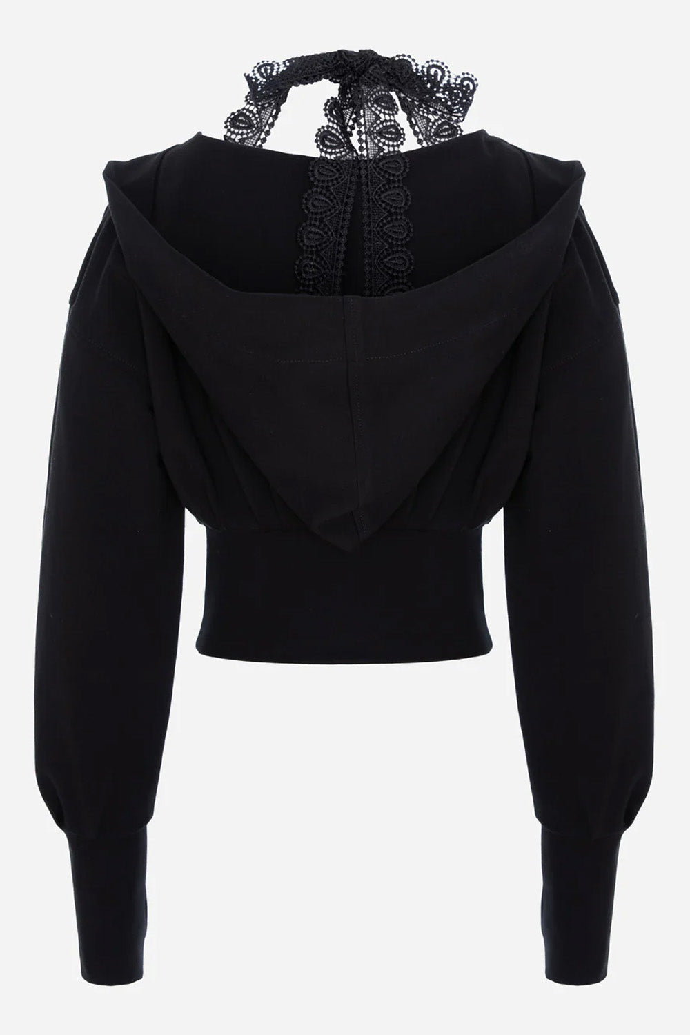 Karol v2 lace black Hoodie with corset