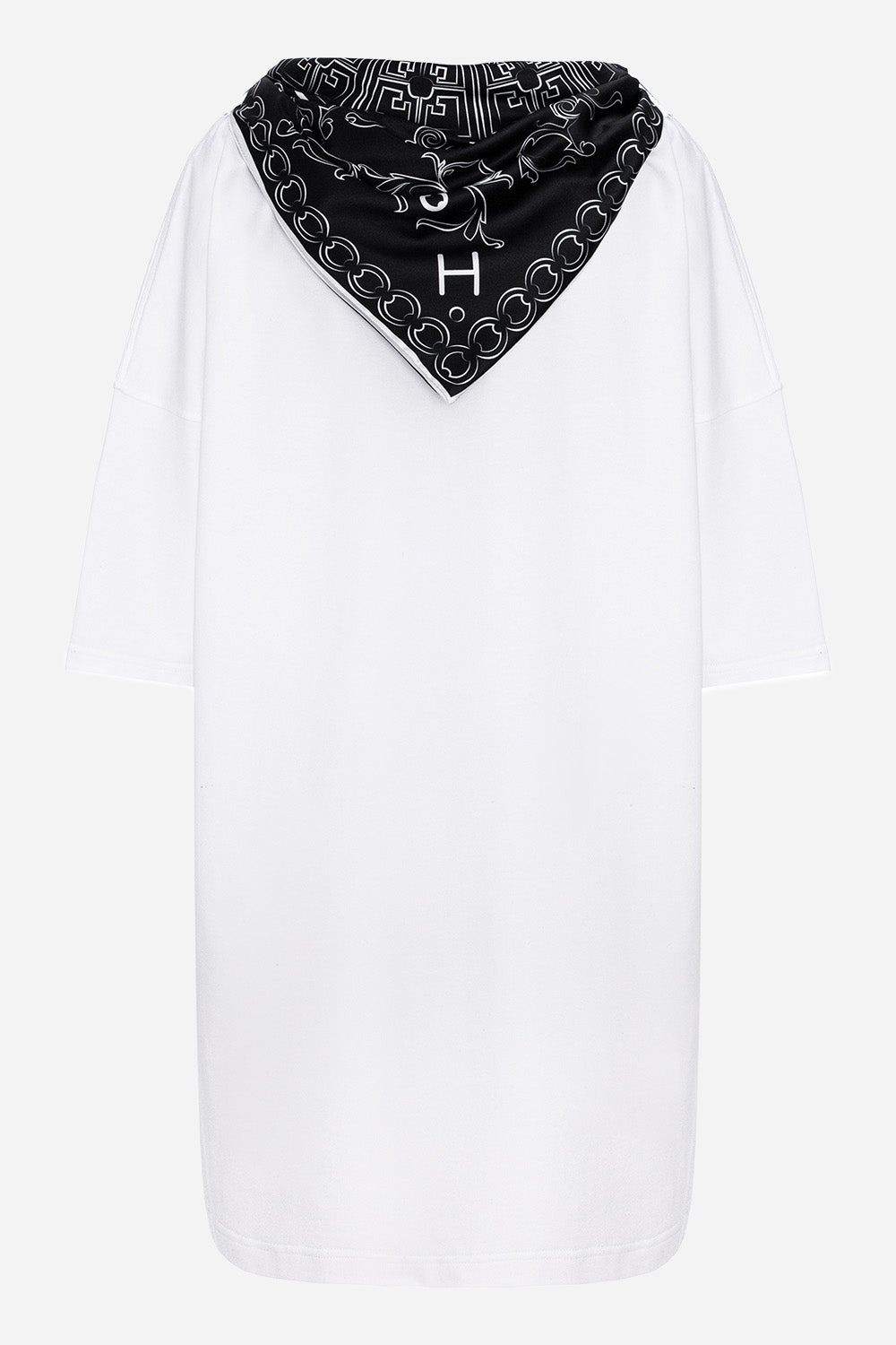 Paris Scarf Black Dress