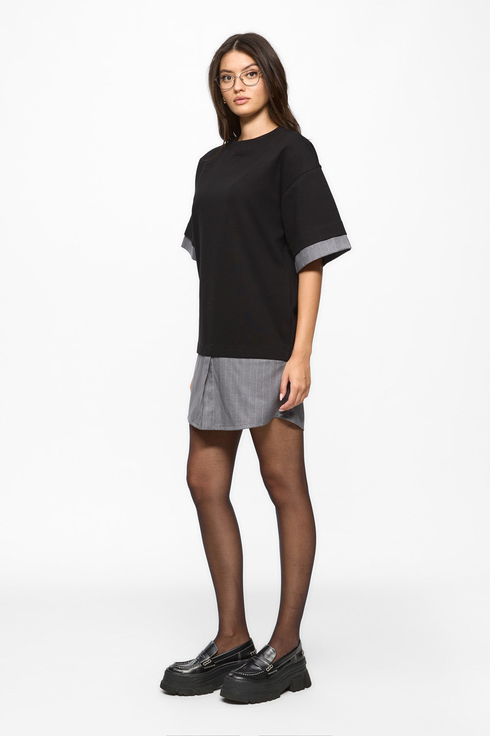 Rochie neagra Shift