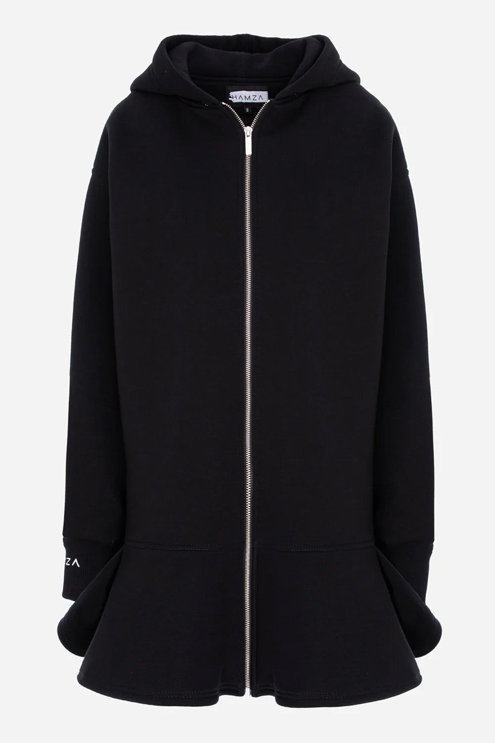 Bell Hoodie Dress with ruffles