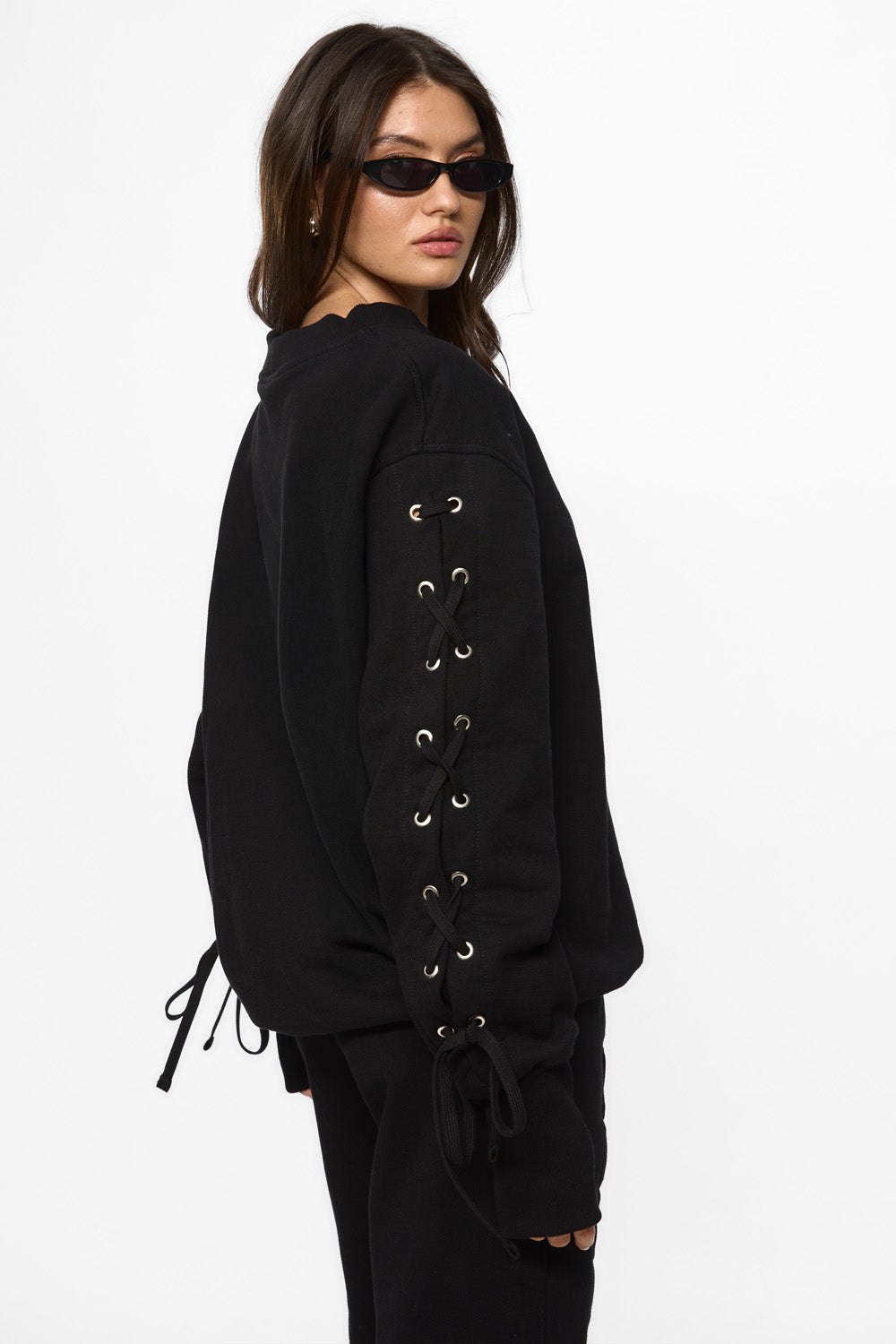 Bluza neagra Linea V2