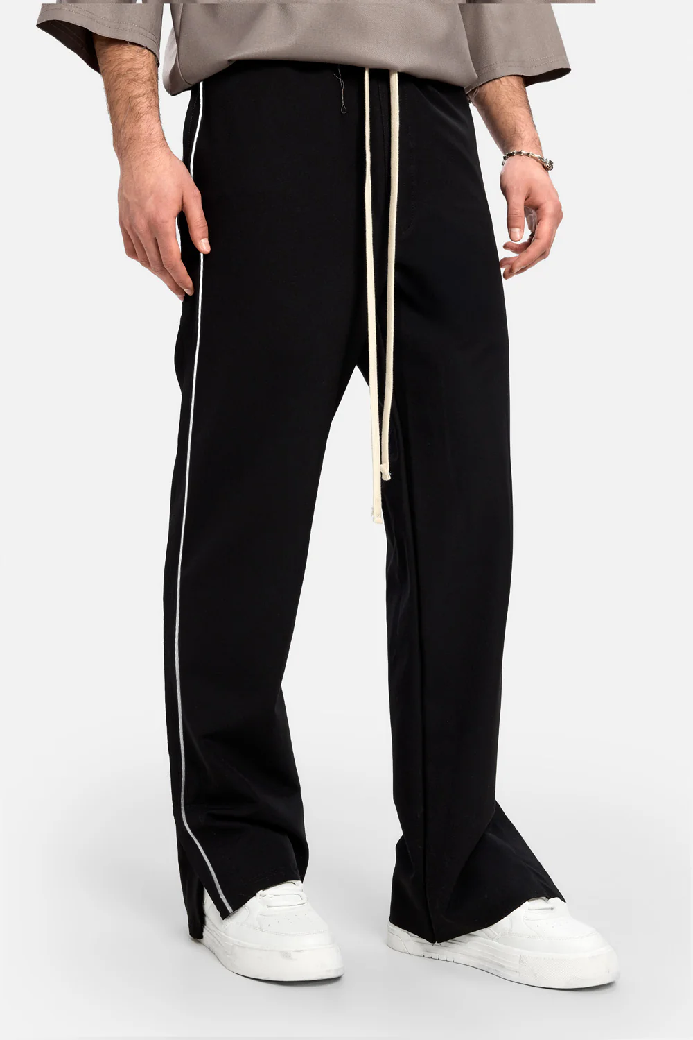Rud black split pants