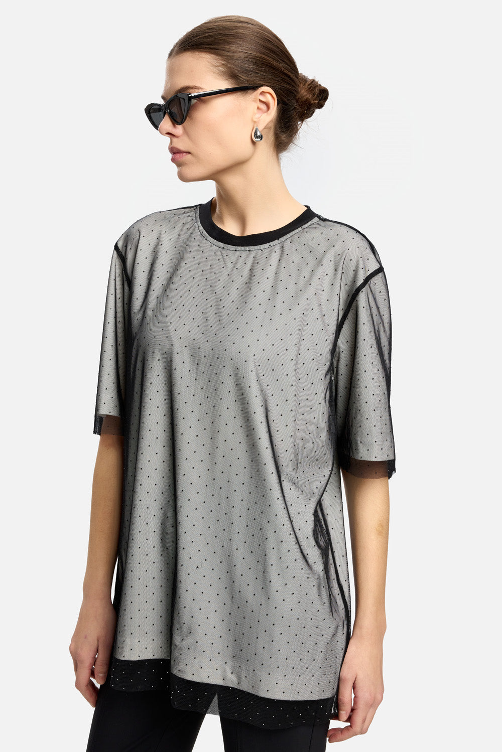 Tricou Venus cu strat dublu | Femei | Alb | Stil Modern & Elegant | Confort & Funcționalitate | Atelier Hamza