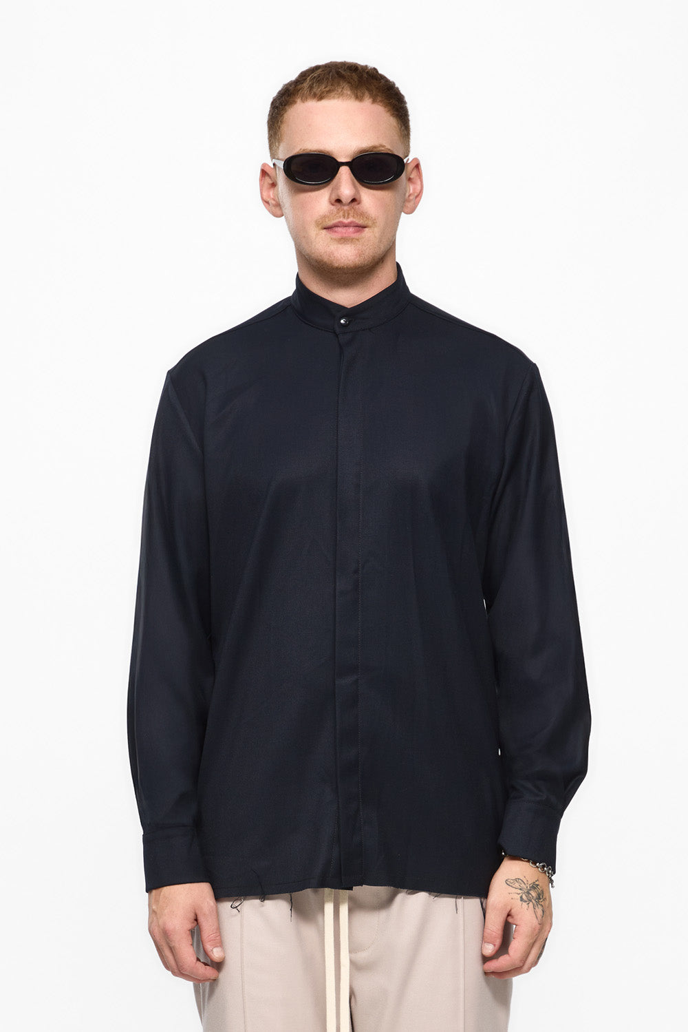 Camasa Thom | Bărbați | Bleumarin | Stil Modern & Elegant | Confort & Funcționalitate | Atelier Hamza