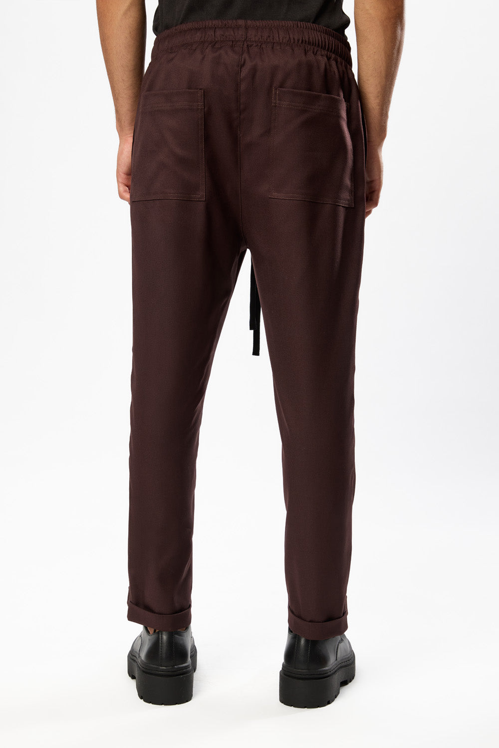 Pantaloni Burgundy Thom