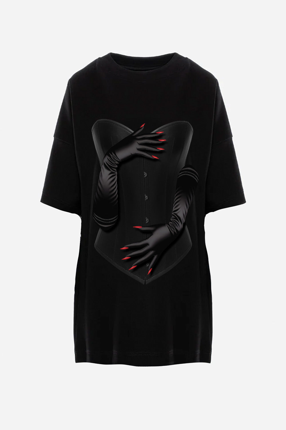 Rochie cu imprimeu Noir | Femei | Negru | Stil Modern & Elegant | Confort & Funcționalitate | Atelier Hamza