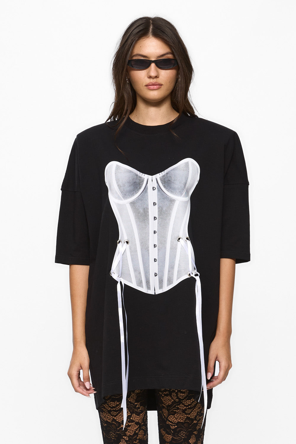 Tricou cu imprimeu Provocateur 2.0| Femei | Negru | Stil modern și elegant | Confort și funcționalitate | Atelier Hamza