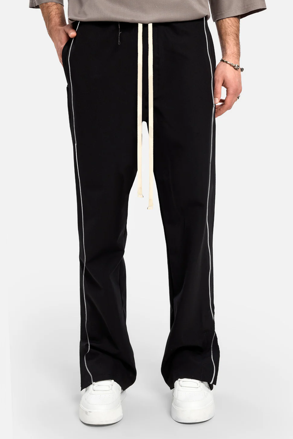 Rud black split pants