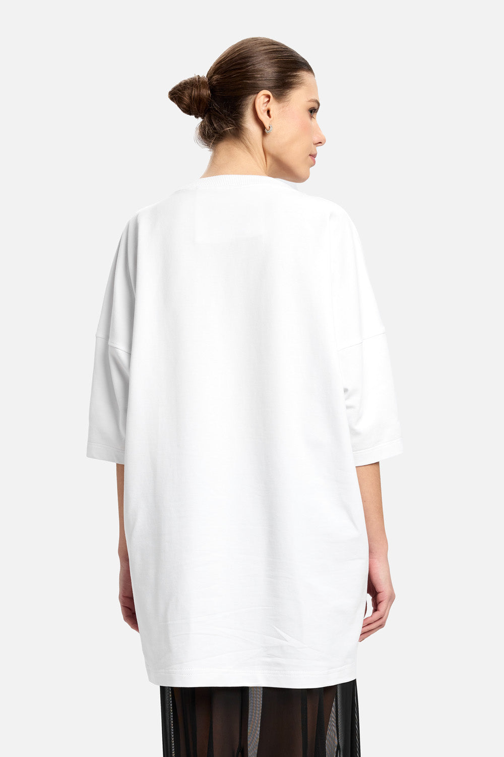Rochie cu imprimeu Vanta | Femei | Alb | Stil Modern & Elegant | Confort & Funcționalitate | Atelier Hamza
