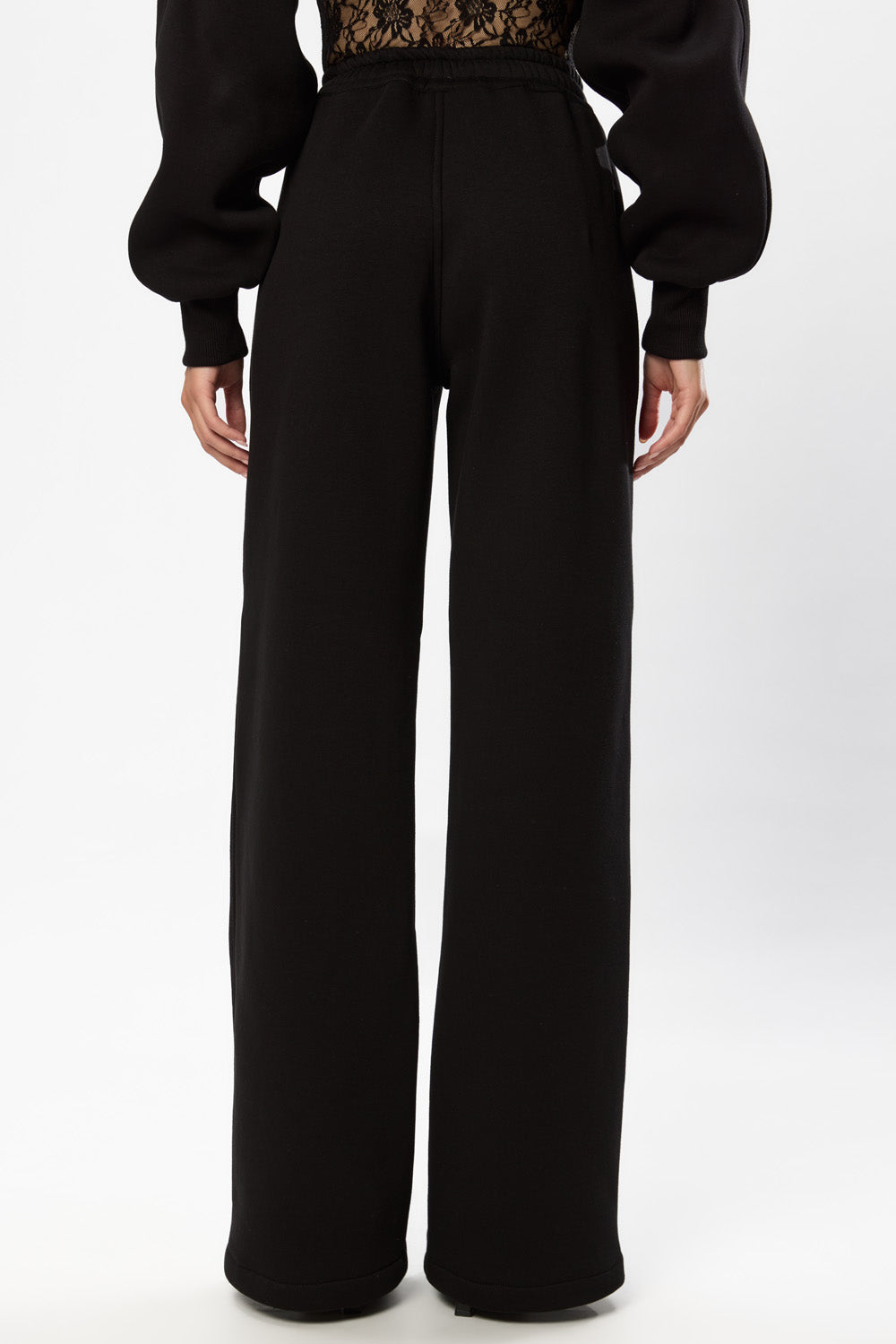 Skipper Black Fleece Pants