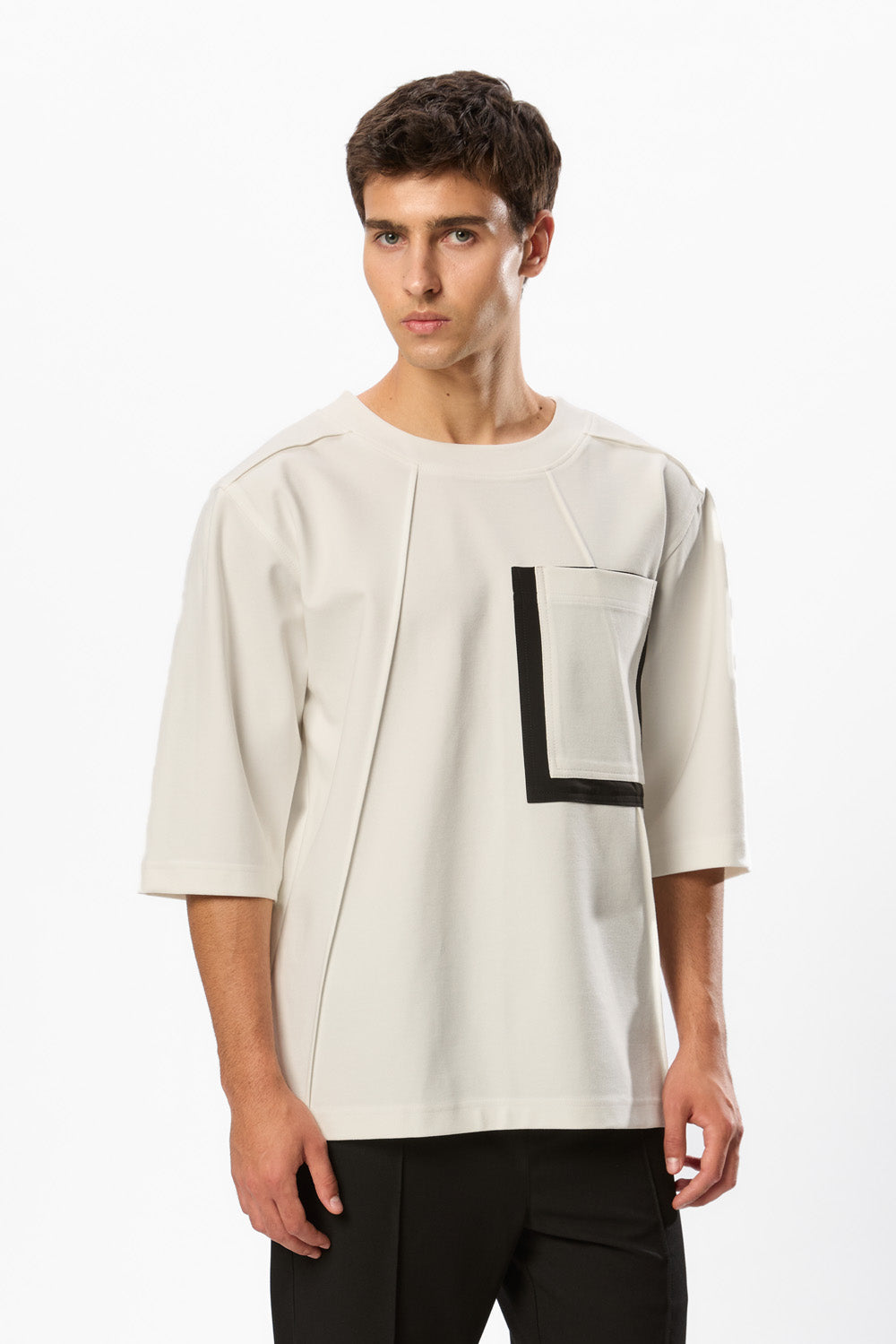 Tricou Off-White Omar Pocket