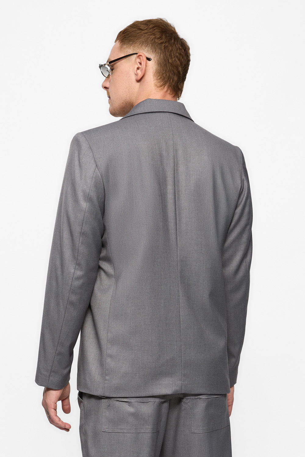 Cardigan Thom V2 | Men | Grey | Modern & Elegant Style | Comfort & Functionality | Atelier Hamza