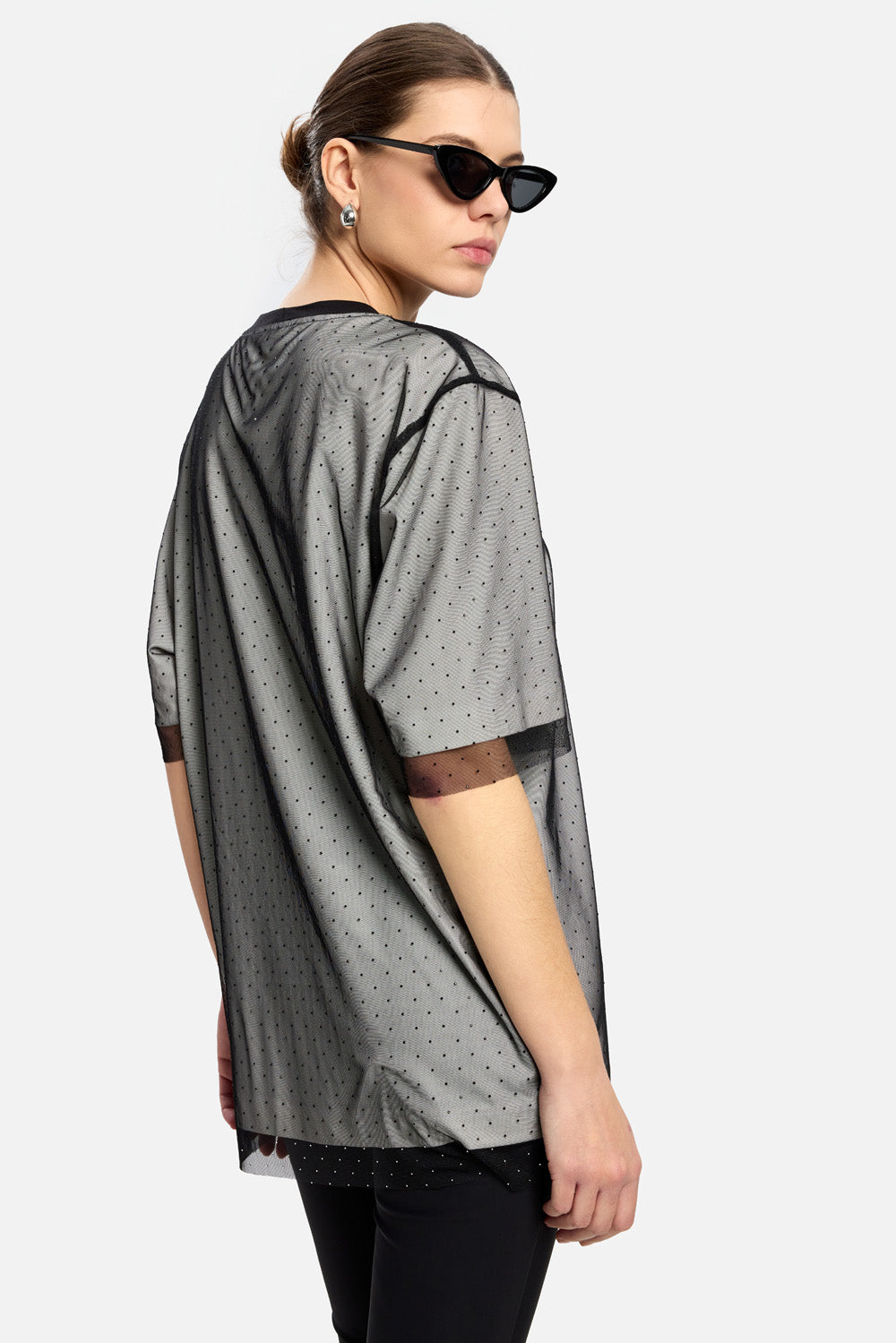 Tricou Venus cu strat dublu | Femei | Alb | Stil Modern & Elegant | Confort & Funcționalitate | Atelier Hamza