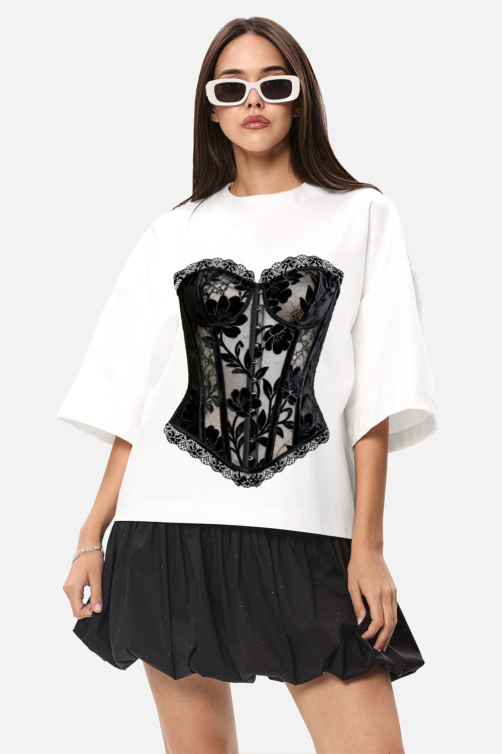 Couture printed Off-White T-Shirt