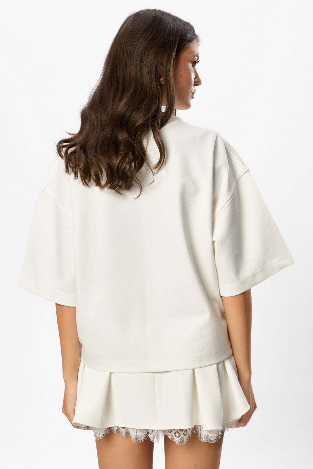 Leather Hands printed Off-White T-Shirt