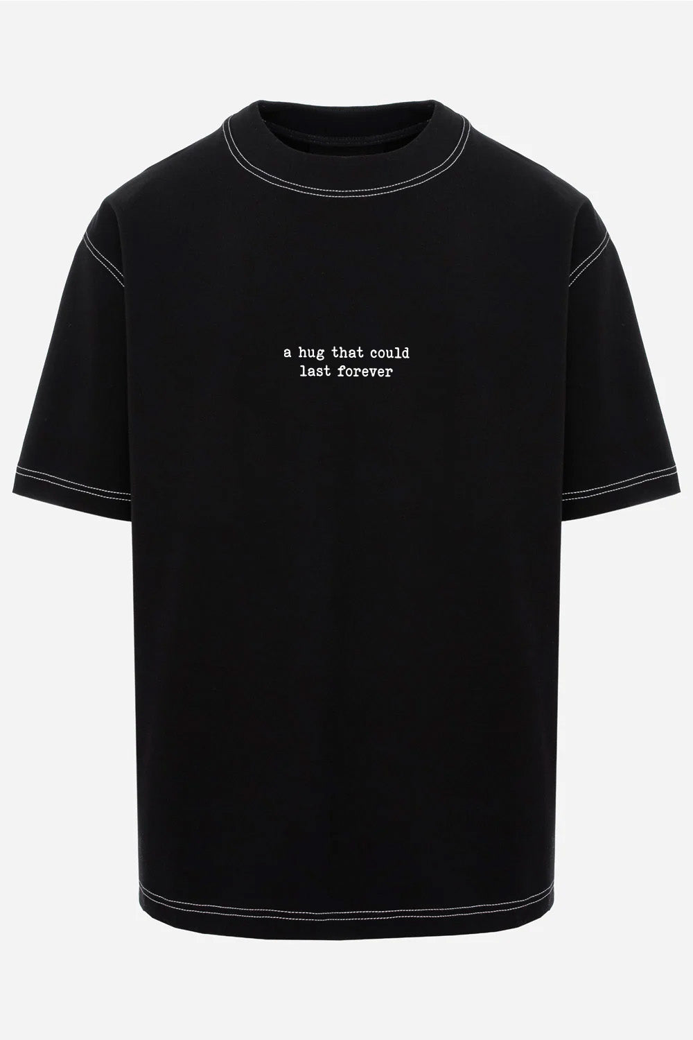 Valentines 2.0 printed Black T-shirt