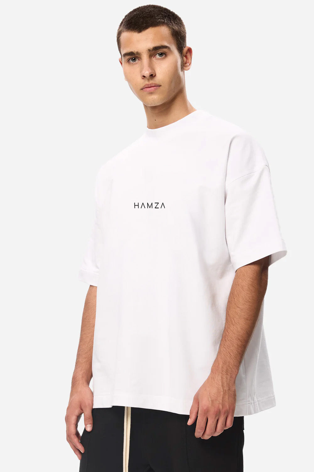 Tricou alb cu imprimeu Ky