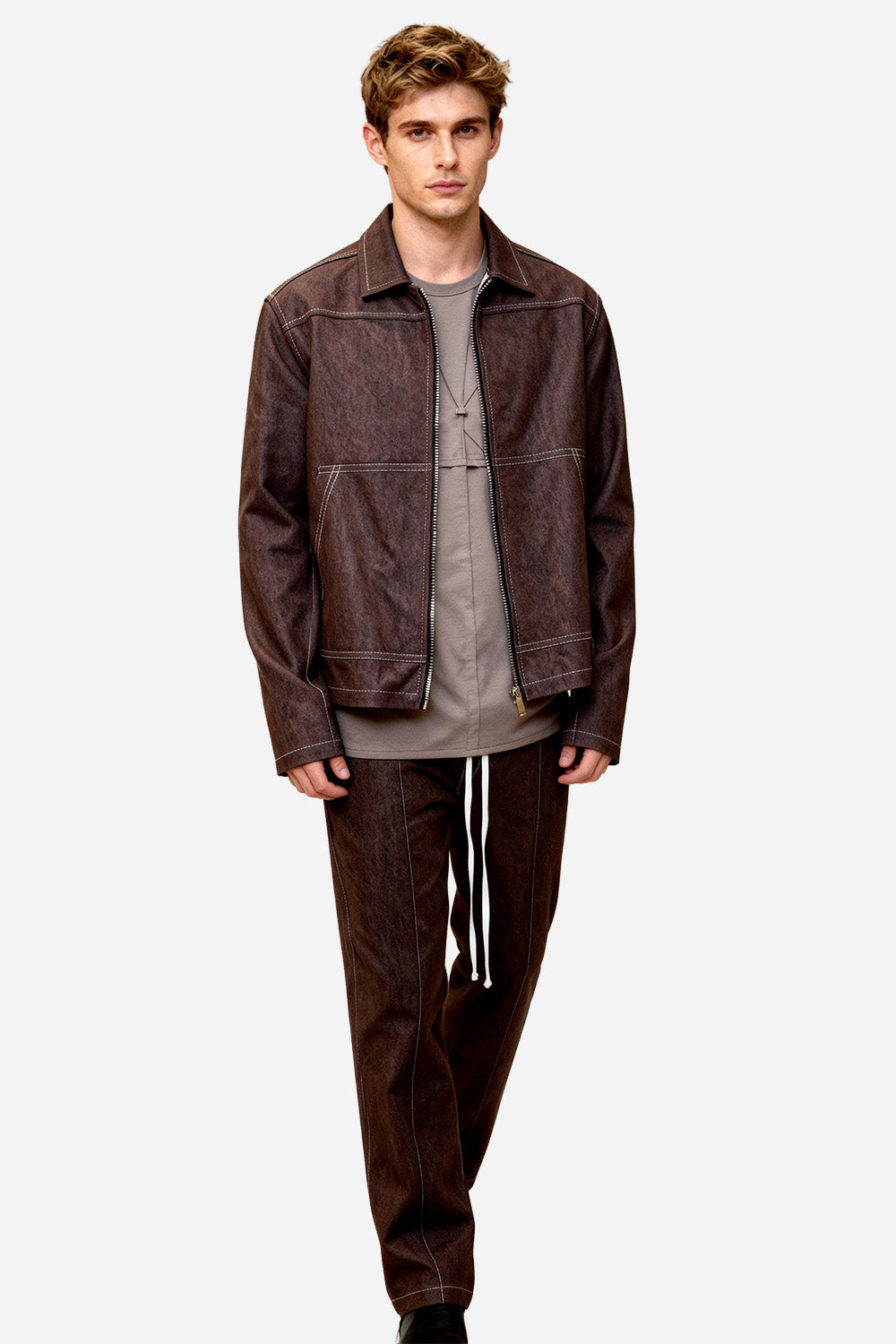 Six denim Brown pants