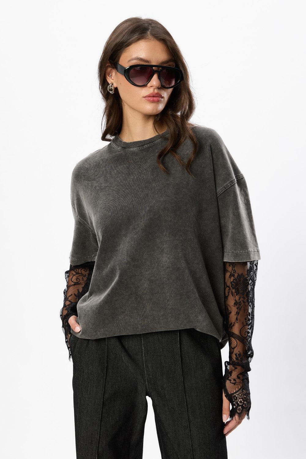Venice Vintage Grey T-Shirt