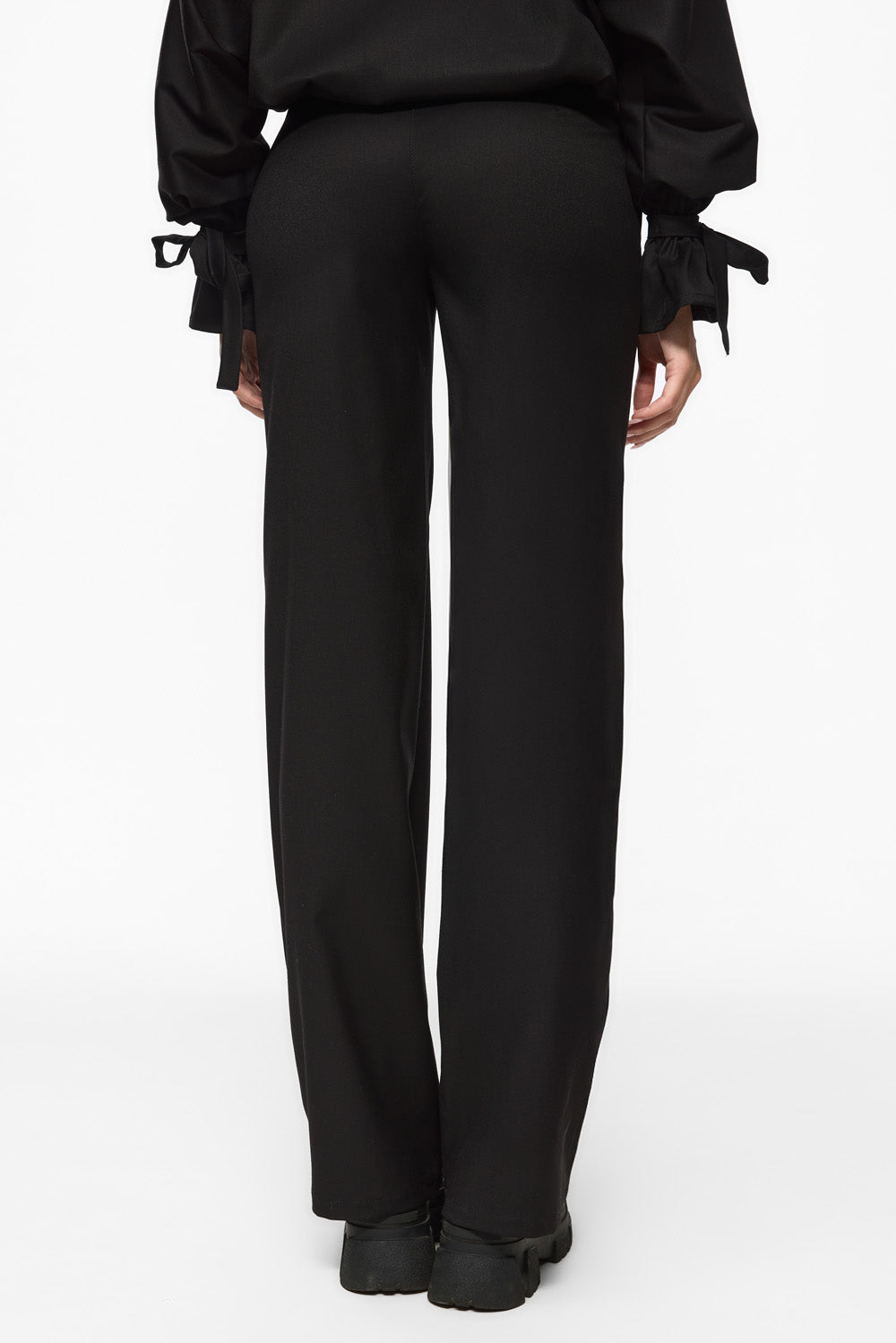 Swan Black Cloth Pants